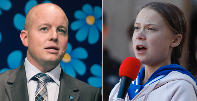 Björn Söder/Greta Thunberg. TT