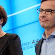 Anna Kinberg Batra och Ulf Kristersson.