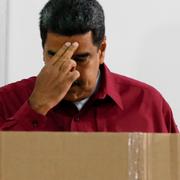 Presidenten Nicolás Maduro har lagt sin röst.