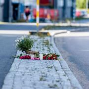 Minnesplatsen på Hisingen efter dådet