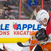 Nordström från en match i oktober mot Philadelphia Flyers.