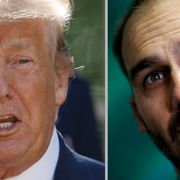 Donald Trump/Eduardo Bolsonaro. 