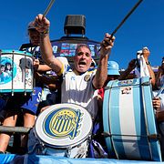 Argentinska supportrar i Kansas, 11 juli.