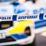 Genrebild polisavspärrning. 