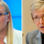 Julia Kronlid och Kerstin Lundgren.