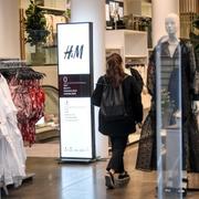 H&M-butik i Stockholm. Arkivbild från 2020.