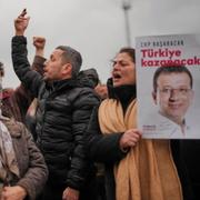 Demonstrationer i Istanbul.