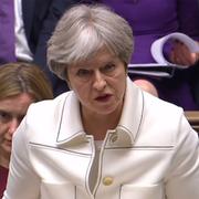 Theresa May. 