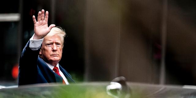 Donald Trump i News York den 10 augusti 2022. Julia Nikhinson / AP