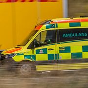 Arkivbild. Ambulans.