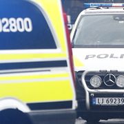 Polisbilar i Norge, arkivbild.