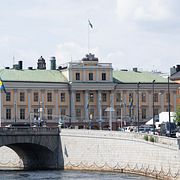 Utrikesdepartementet i Stockholm.