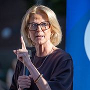 Finansminister Elisabeth Svantesson (M). Arkivbild.