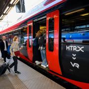 MTRX tåg från Stockholm till Göteborg blir tåg från VR.