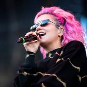 Lily Allen spelade på Way out west i går.