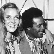 Quincy Jones med svenska hustrun Ulla. Foto från omkring 1970. 