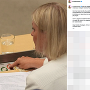 Till höger syns bilden som Ulf Kristersson la upp på Instagram.