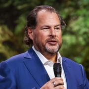 Salesforce-vd:n Marc Benioff. 