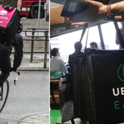 Foodora och Uber eats. 