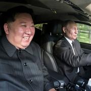 Kim Jong-Un och Putin.