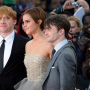 Rupert Grint, Emma Watson och Daniel Radcliffe