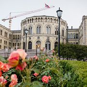 Stortinget i Oslo. 