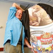 Ben Cohen och Jerry Greenfield, grundarna till glassföretaget. 
