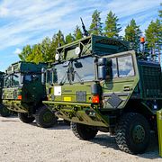 Norska försvarsfordon inköpta av Forsvarsmateriell.