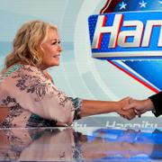  Roseanne Barr intervjuas av Fox news Sean Hannity. 