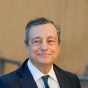 Mario Draghi i Rom den 15 juli 2022.