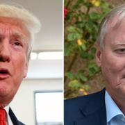 Donald Trump och Leif Östling.