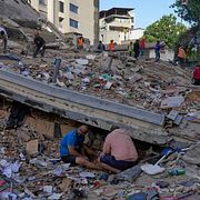 Förödelsen är stor i Venezuelas huvudstad Caracas.