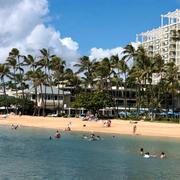 Arkivbild från Honolulu. 