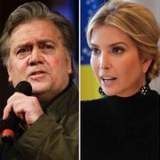 Reince Priebus, Steve Bannon, Ivanka Trump, Gary Cohn. (arkivbilder)