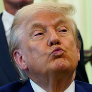 Donald Trump och Bill Pulte