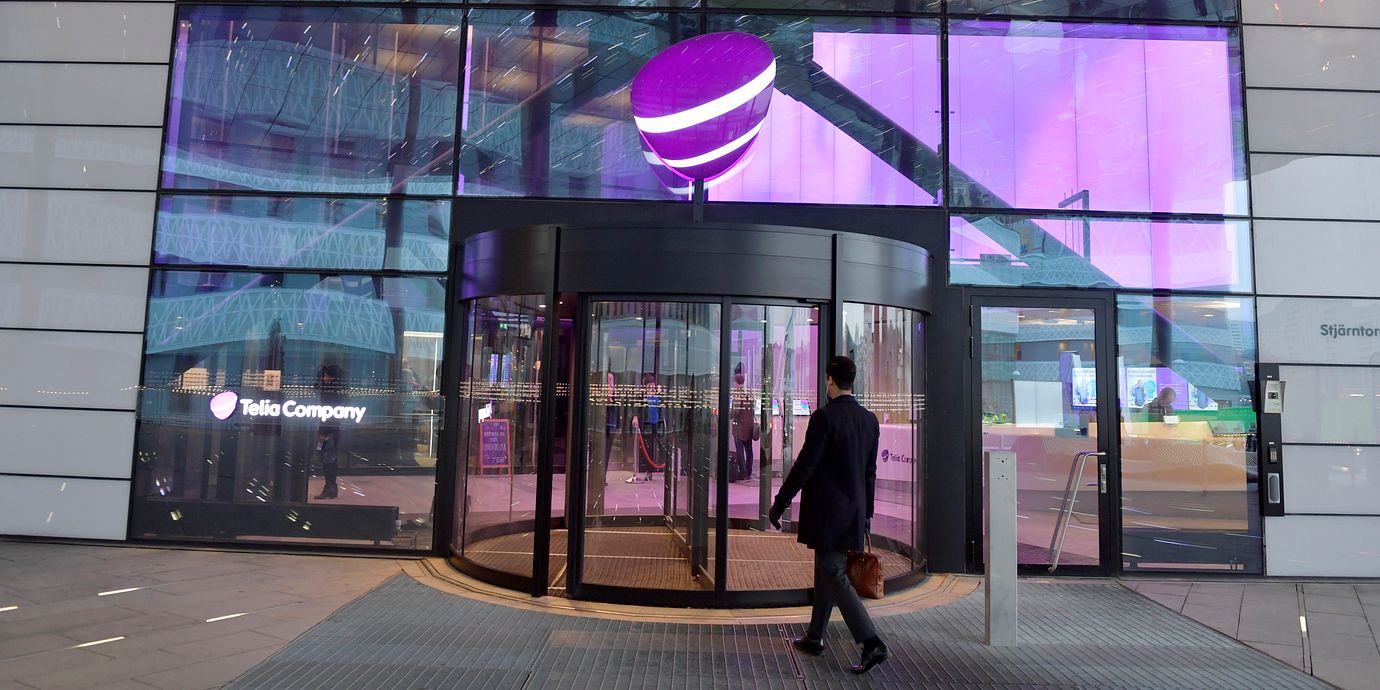 Telia Companys huvudkontor i Solna. Arkivbild.