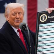 Trumps ”ömsesidiga” tullar presenterades den 2 april.