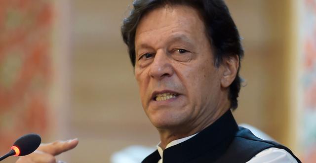 Imran Khan. AAMIR QURESHI / AFP
