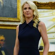 Natalie Harp i Vita huset i juli.