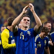 Viktor Gyökeres efter matchen.