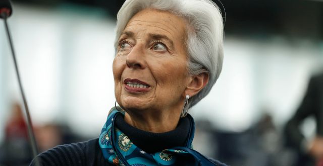 ECB-chefen Christine Lagarde. Arkivbild. Jean-François Badias / AP