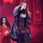 E-type när han uppträdde på Melodifestivalen för en vecka sedan.