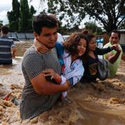 Bilder från staden Jerusalen i Honduras.