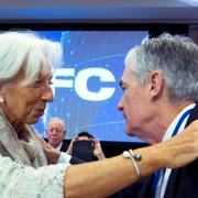 ECB-chefen Christine Lagarde och Feds ordförande Jerome Powell presenterar båda räntebesked i veckan.