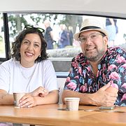 Liberalernas partiledare Simona Mohamsson och Sverigedemokraternas Jimmie Åkesson.
