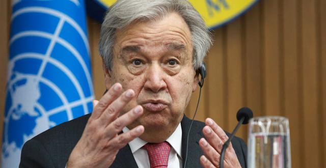 António Guterres. Aurel Obreja / AP