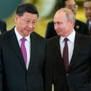 Xi och Putin. 