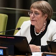 Michelle Bachelet var tidigare president i Chile.