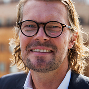 Swedbanks chefsstrateg Mattias Isakson. Stockholmsbörsen. Arkivbilder.