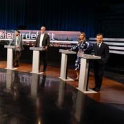 Partiledardebatt i Agenda i Sveriges television på söndagskvällen.